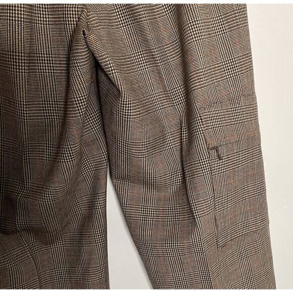 Vtg Lilly Pulitzer Wool Blend Houndstooth Trousers Pants Size 2 Light‎ Academia - Picture 8 of 11